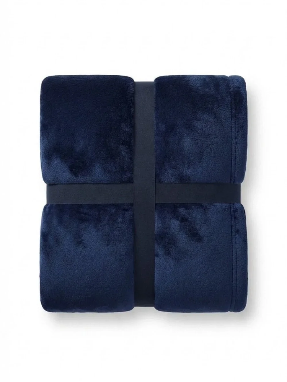 NWT Berkshire Luster Blue Soft Throw Blanket 50x70